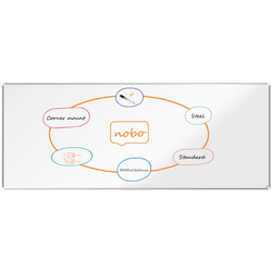 Pizarra NOBO Premium Plus acero lacado 3000x1200mm, blanco