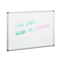 Pizarra polivalente blanca extramate 122x244 cm (No apta para rotuladores)
