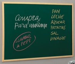 Pizarra verde económica faibo 503