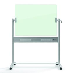 Pizarra volteable de cristal nobo diamond