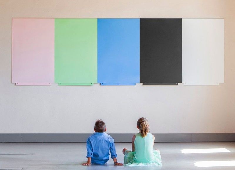 Pizarras sin marco skin colors. 25 colores y 3 tamaños