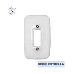 Placa 1 elemento pequeña serie estrella solera