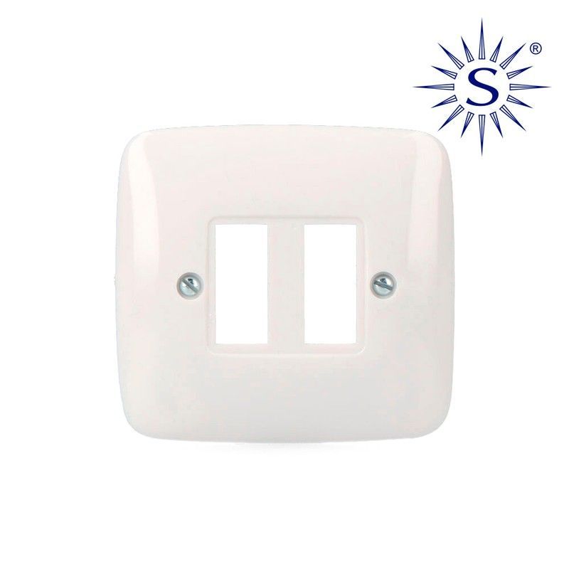 Placa 2 elementos pequeña serie estrella solera