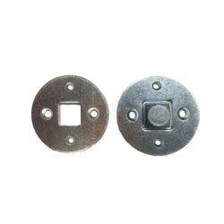 Placa cabeza motor G40 c/ perno cuadrado 13 mm. (Para soporte cortina "M") + arandela soporte cajon