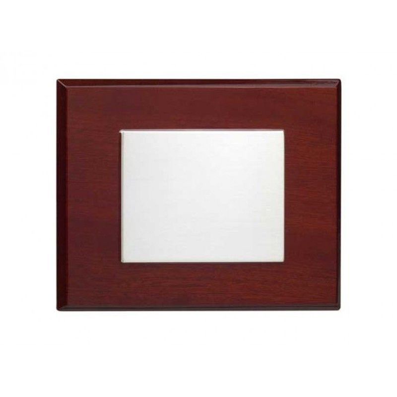 Placa Conmemorativa Plata Lisa 216523