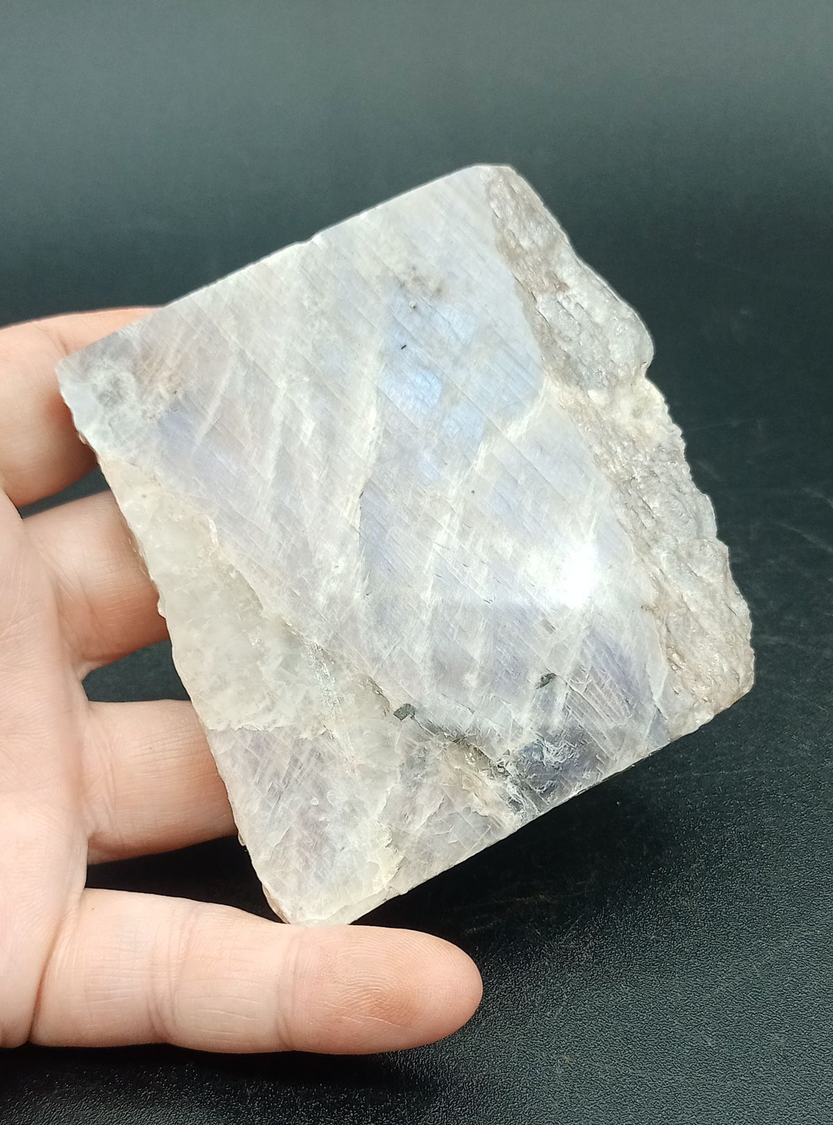 Placa de Adularia (Piedra Luna)