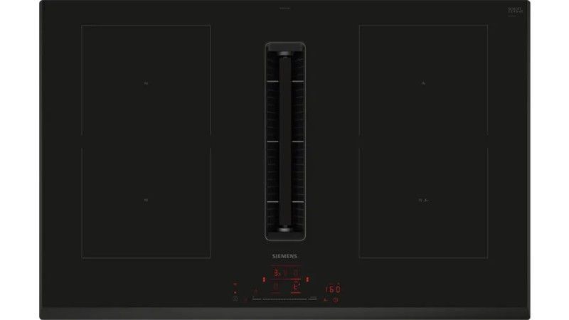 Placa de inducción con extractor integrado SIEMENS ED851HQ26E IQ500 80 cm sin perfiles