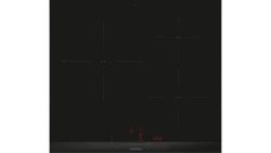 Placa de inducción SIEMENS EH677HCC1E IQ100 60 cm Negro, con perfiles