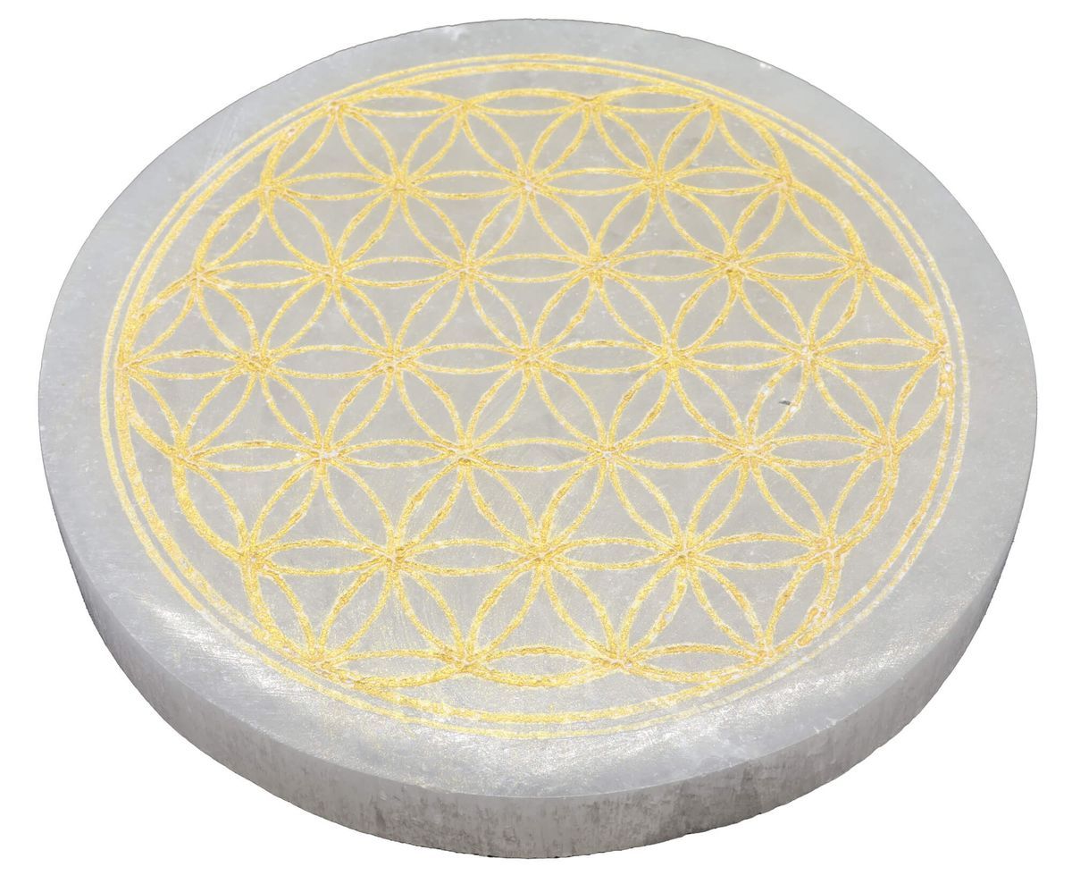 Placa de Selenita - Limpieza y Armonía