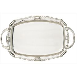 Placa Homenaje Aluminio 30x18cm P-2602/2 Bandeja C/ Asas