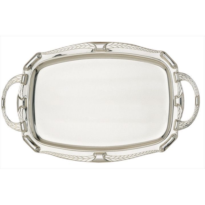 Placa Homenaje Aluminio 38x23cm P-2602/1 Bandeja C/ Asas