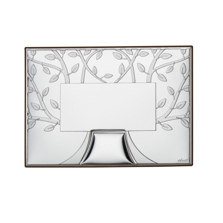 Placa Homenaje Madera-Alpaca 13x18cm EV2345/13 Árbol de la Vida