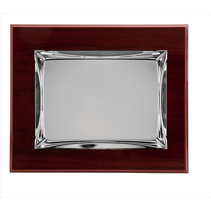 Placa Homenaje Madera-Aluminio 29x23cm P-2060/1X Marco Mate