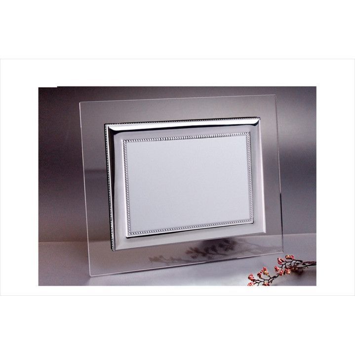 Placa Homenaje Metacrilato-Aluminio 26x21cm 431A Bordes Gruesos Detallados