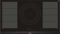 Placa inducción SIEMENS EX975LVV1E IQ700 90 cm, Negro con perfiles