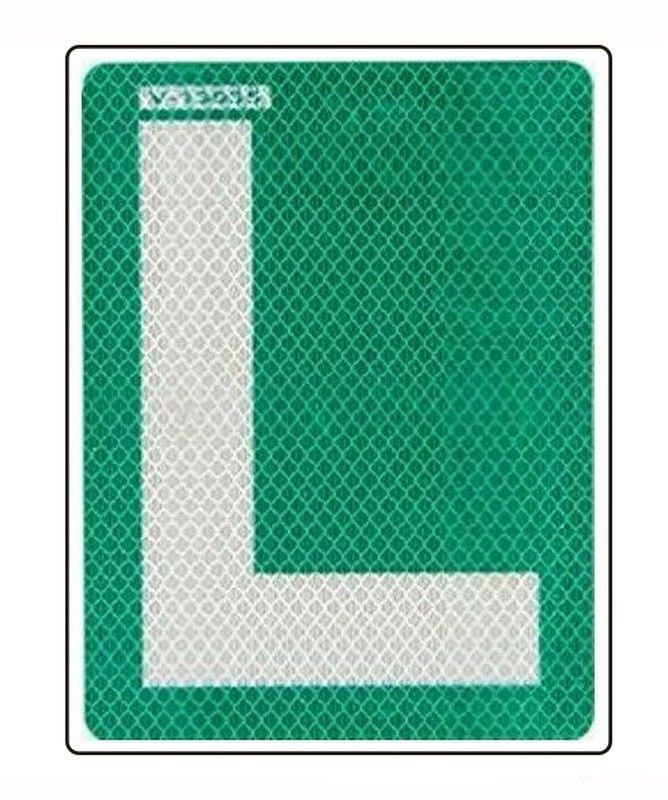 Placa (l) novel coche 150 x 195 mm