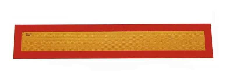 Placa larga aluminio vehículo largo