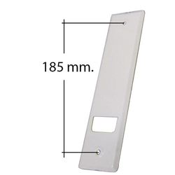 Placa metálica para Recogedor de 6 m: 213x53x06