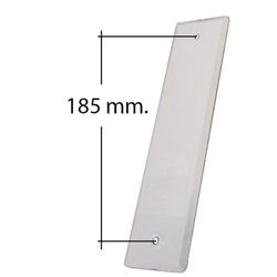 Placa para Recogedor de 6 m. *CIEGA* : 232x58 mm.