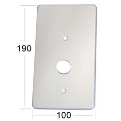 Placa torno BGM ALU mod: "C" 190x100mm.