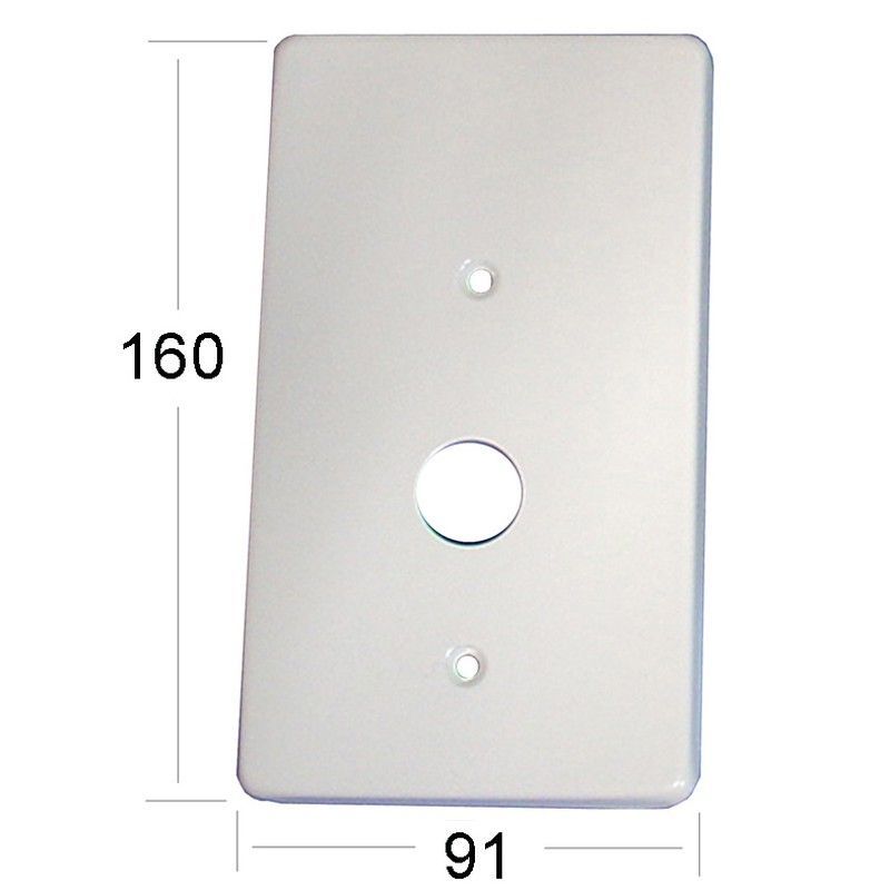 Placa torno BGM aluminio modelo: "B" 160x91mm.
