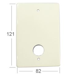 Placa torno K-40: 121x82 mm.