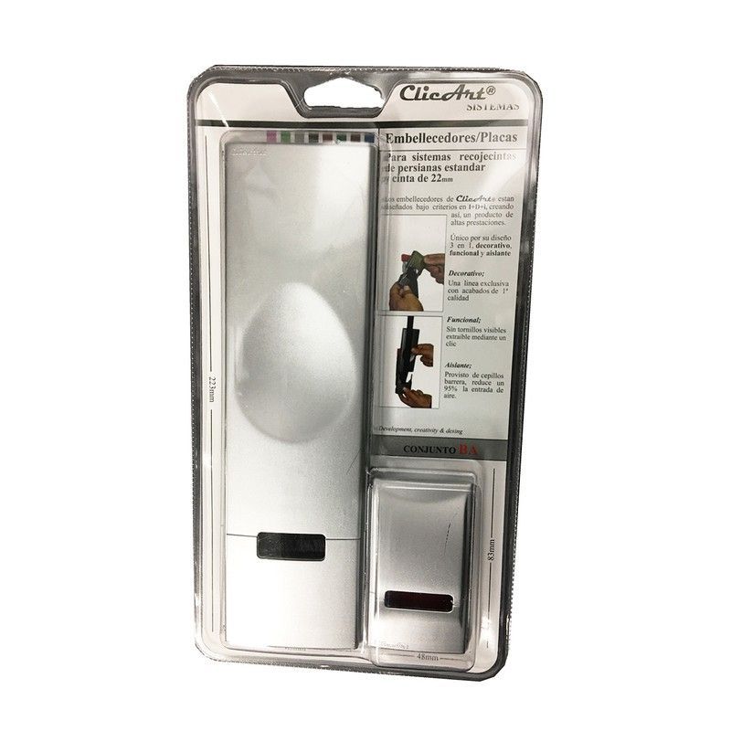 Placa y carcasa: Blister Disseny *ClicArt* para R-01 y cinta de 22 mm.