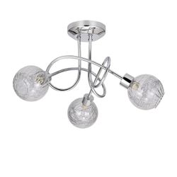 Plafon 3L Rolo Cromo 3 X 40W G-9