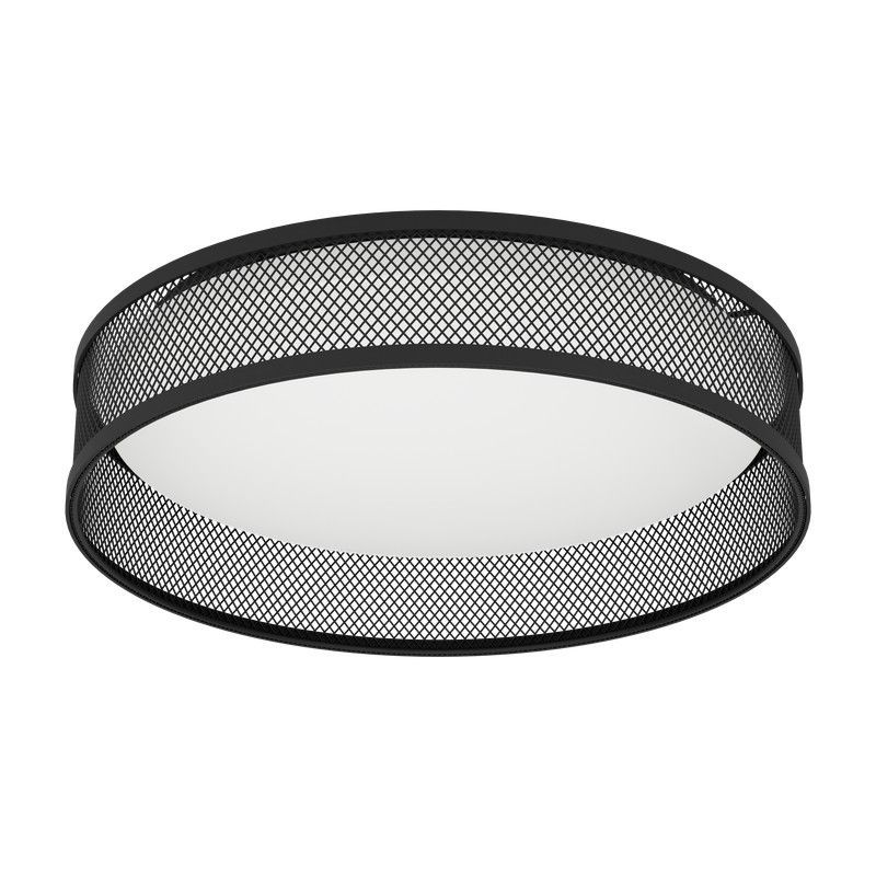 Plafon de techo Luppineria Led Negro