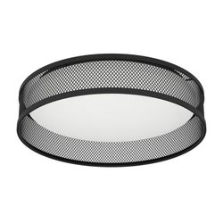 Plafon de techo Luppineria Led Negro
