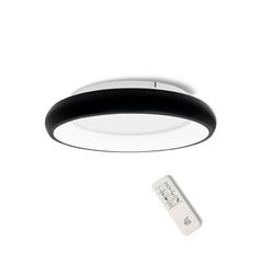 Plafón de techo MX9234-450BK Lumiere Largo 41 Ancho 41 Alto 10