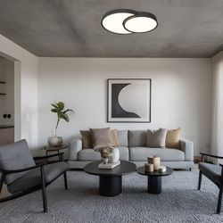 Plafon Led Niro Negro Led 67W 3000/4000/6000K