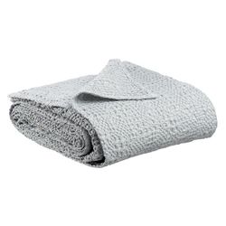 Plaid de algodón en gris perla , 200 x 140 cm | Tana