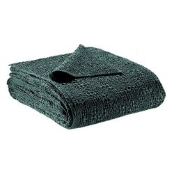 Plaid de algodón en verde prusia, 200 x 140 cm | Tana