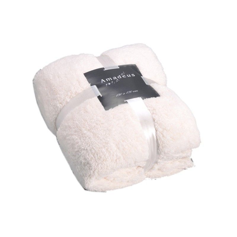Plaid en blanco, 130 x 170 cm | Cocoon
