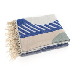 Plaid en multicolor, 130 x 170 cm | Sacha