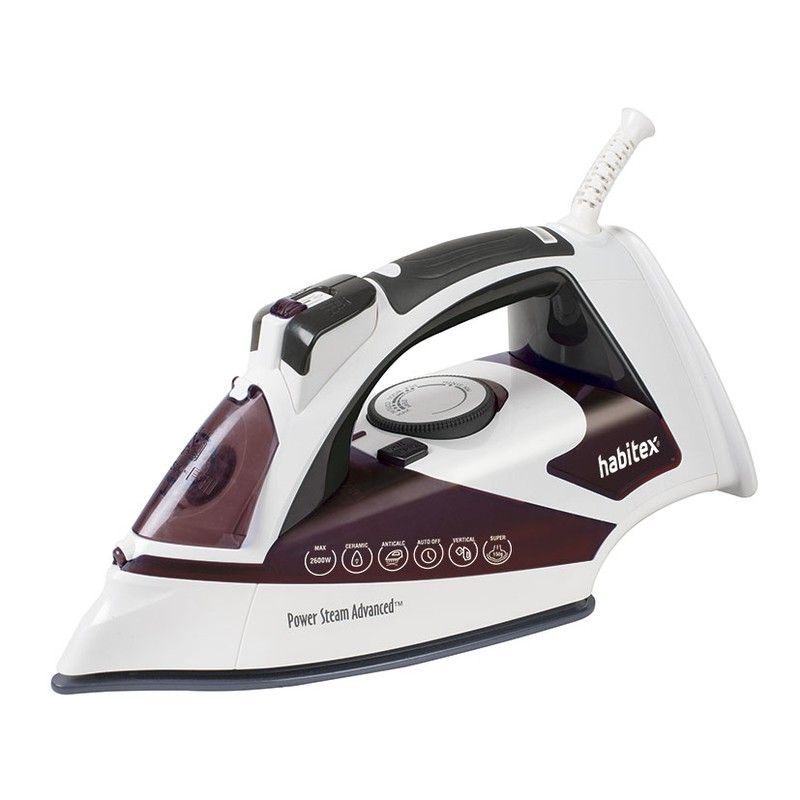 Plancha Vapor Hg7401c 2600w Habitex