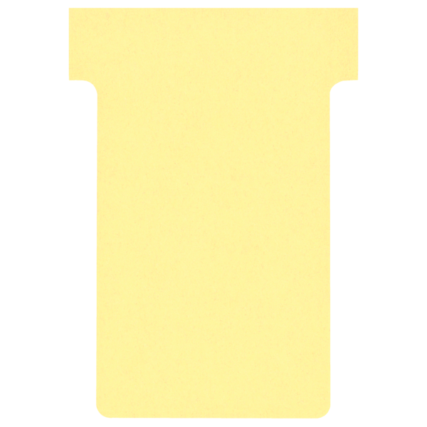 Planning: Fichas T NOBO (estuche 100) tamaño 2, amarillo