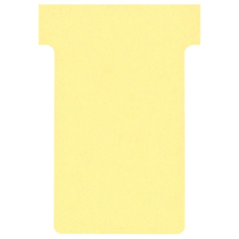 Planning: Fichas T NOBO (estuche 100) tamaño 2, amarillo