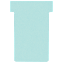 Planning: Fichas T NOBO (estuche 100) tamaño 2, azul claro