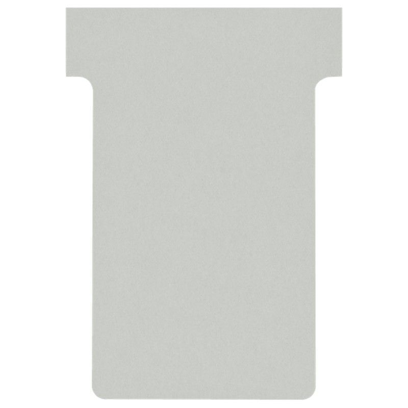 Planning: Fichas T NOBO (estuche 100) tamaño 2, gris