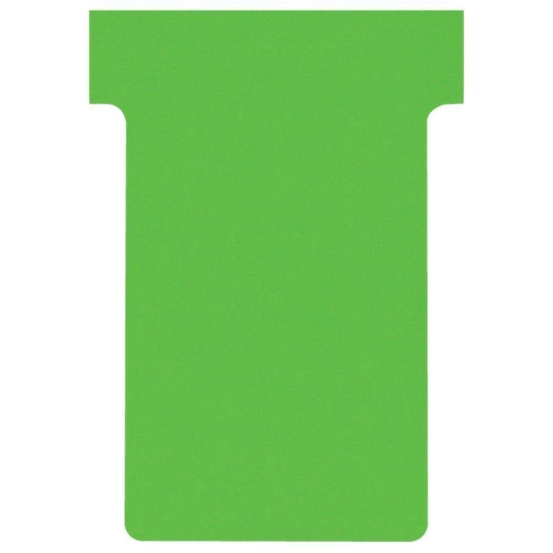 Planning: Fichas T NOBO (estuche 100) tamaño 2, verde
