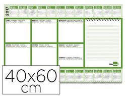 Planning sobremesa semanal liderpapel 40x60 cm 80 gr 60 hojas 2019-2020