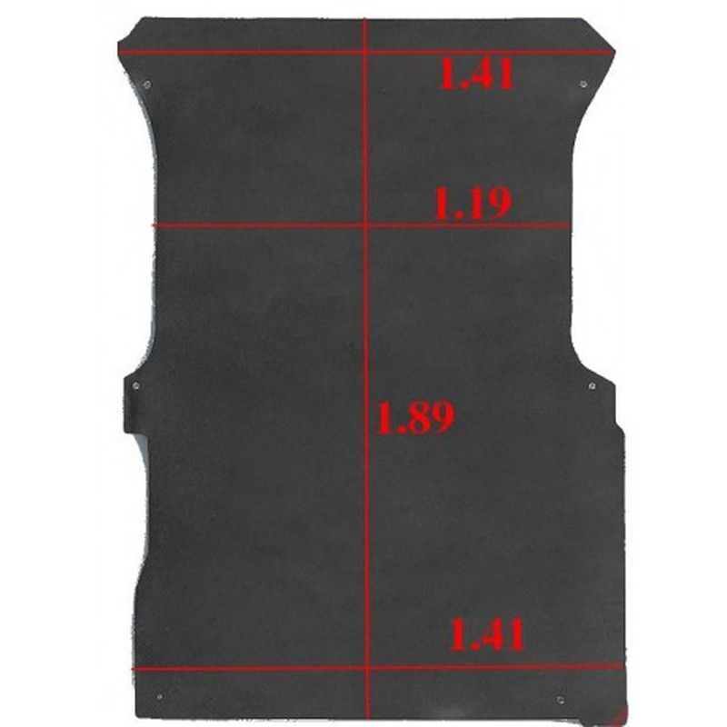 Plano de carga TRANSIT CONNECT I  2 plazas, largo, 02 >13