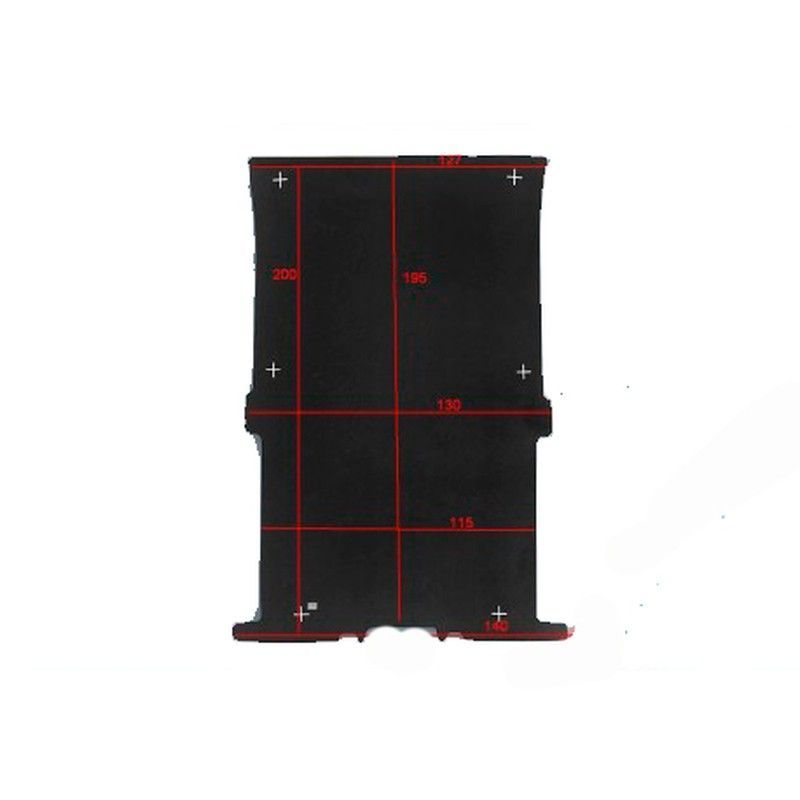 Plano de carga TRANSIT CONNECT II largo, 2 plazas 2013>