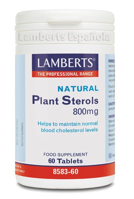 Plant Esteroles Vegetales 800 Mg 60 Tabs