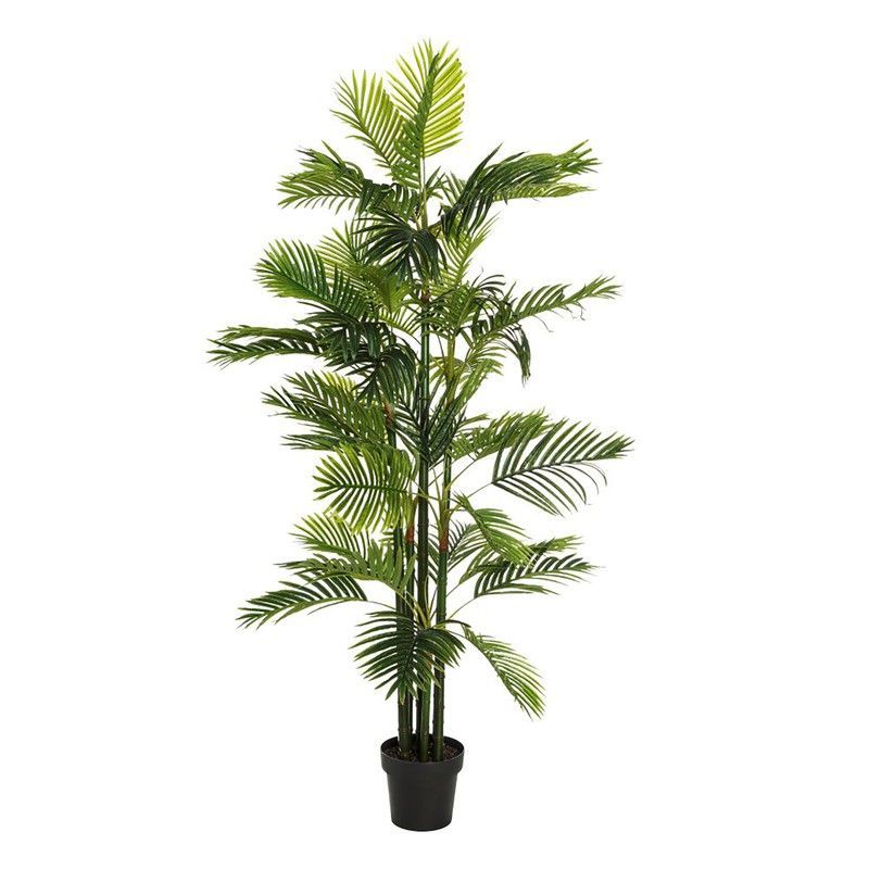 Planta Palmera de Areca artificial verde, Ø50 x 170cm