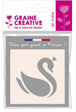 Plantilla Manualidades 8X8 cm Cisne