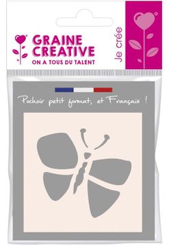 Plantilla Manualidades 8X8 cm Mariposa