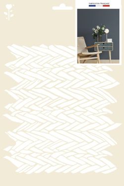 Plantilla Manualidades A4 Tejido trenzado